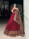 Jobaniyu By Lnb1243 Tasar Silk Lehenga With Blouse Dupatta Wholesale Suppliers In Mumbai